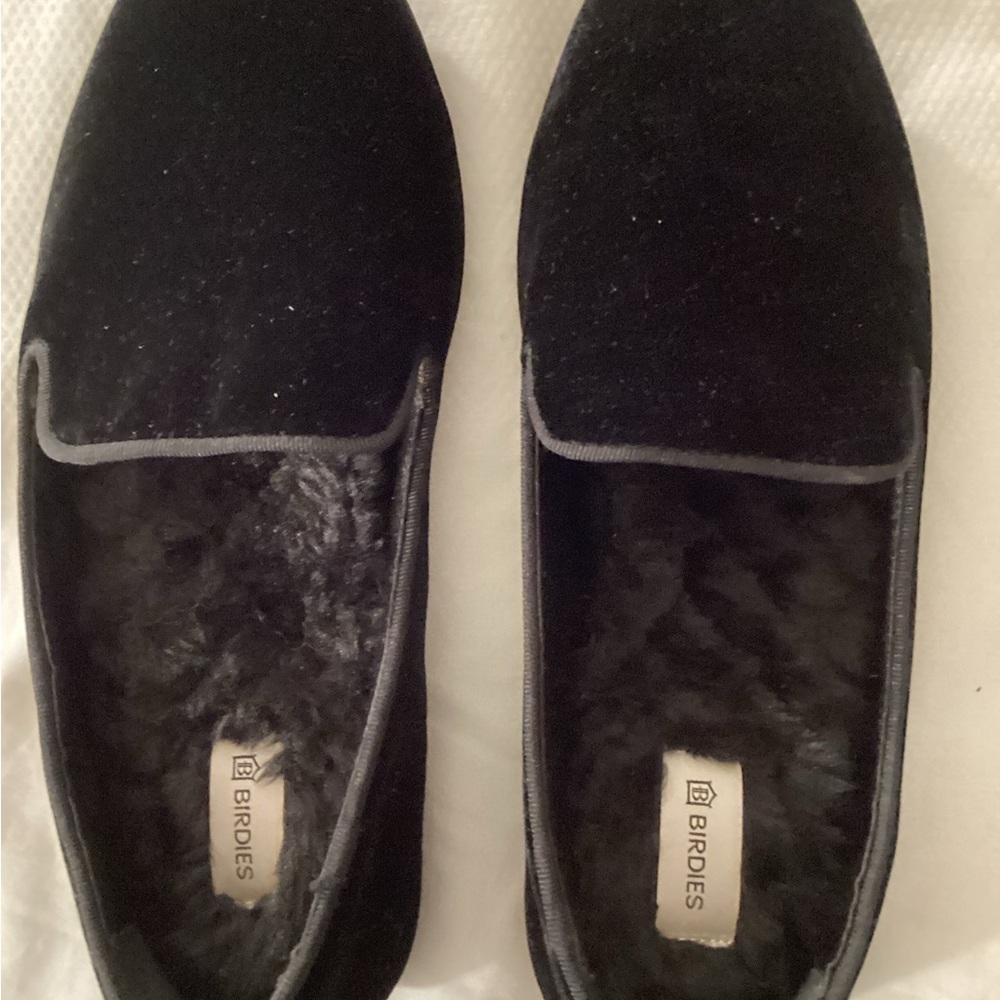 birdies starling black leather